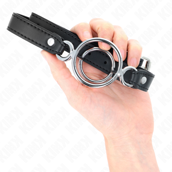 kink---mordaza-con-mÚltiples-juntas-tÓricas-5-cm-negro-63-x-2.5-cm-3