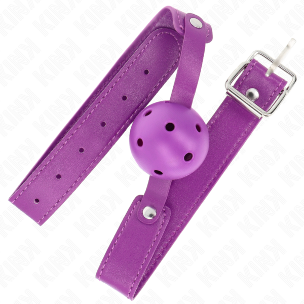 kink---mordaza-de-bola-4.5-cm-transpirable-morado-65-x-2.5-cm-1
