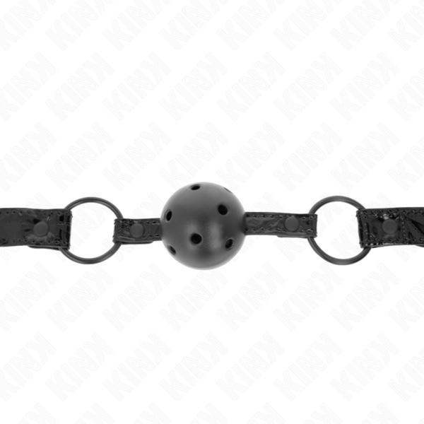kink---mordaza-de-bola-4.5-cm-con-patrÓn-de-diamante-modelo-3-64.5-cm-ajustable-42--60-cm-2