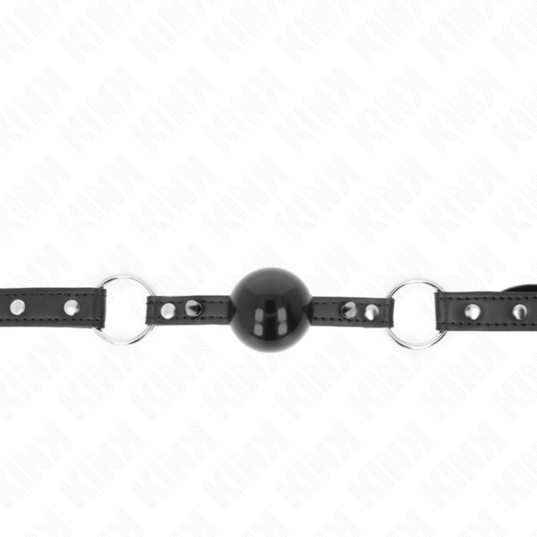kink---mordaza-de-bola-4-cm-con-remache-de-punta-y-cierre-a-presiÓn-65-x-2-cm-2