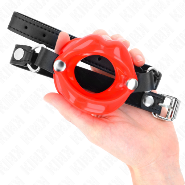 kink---mordaza-labial-8-cm-con-correa-de-polipiel-rojo-63-x-2-cm-ajustable-39-58-cm-3