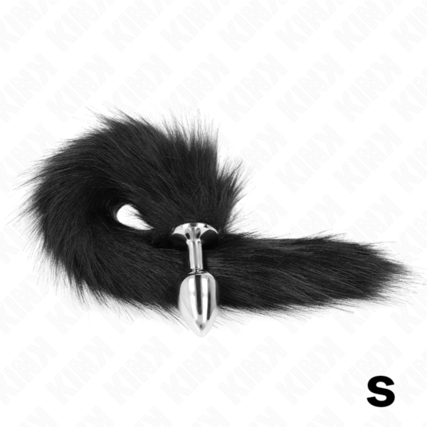 kink---plug-anal-talla-s-7-x-3-cm-con-cola-sintÉtica-40-cm-negro-1