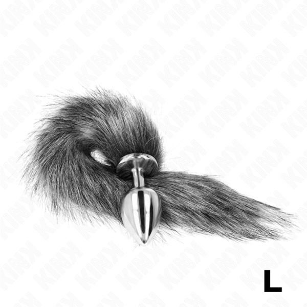 kink---plug-anal-talla-l-10-x-4-cm-con-cola-sintÉtica-40-cm-plateado-1