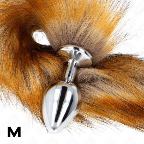 kink---plug-anal-talla-m-8-x-3.5-cm-con-cola-sintÉtica-40-cm-marrÓn-3