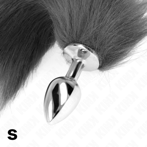 kink---plug-anal-talla-s-7-x-3-cm-con-cola-sintÉtica-40-cm-plateado-y-blanco-3