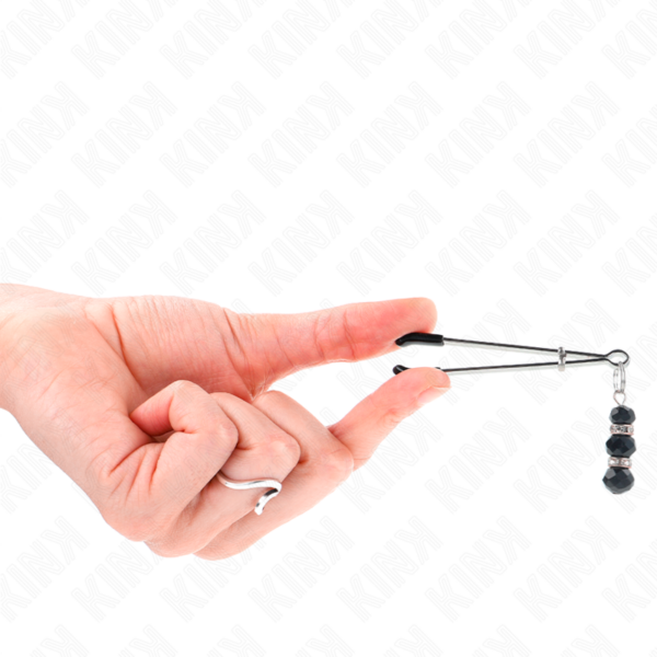 kink---pinzas-para-pezones-plateada-fina-con-triple-bola-de-vidrio-negro-7-cm-1