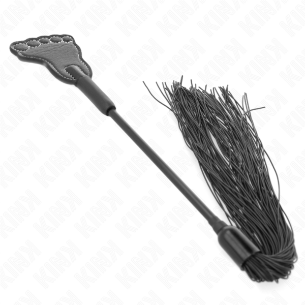 kink---pala-forma-de-pie-con-lÁtigo-de-borla-31-cm-4