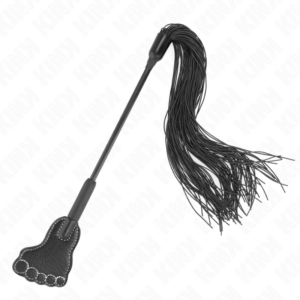kink---pala-forma-de-pie-con-lÁtigo-de-borla-31-cm-0
