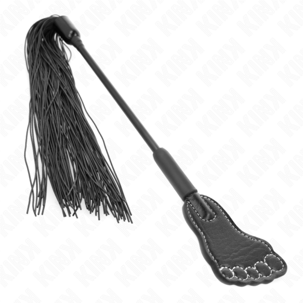kink---pala-forma-de-pie-con-lÁtigo-de-borla-31-cm-1