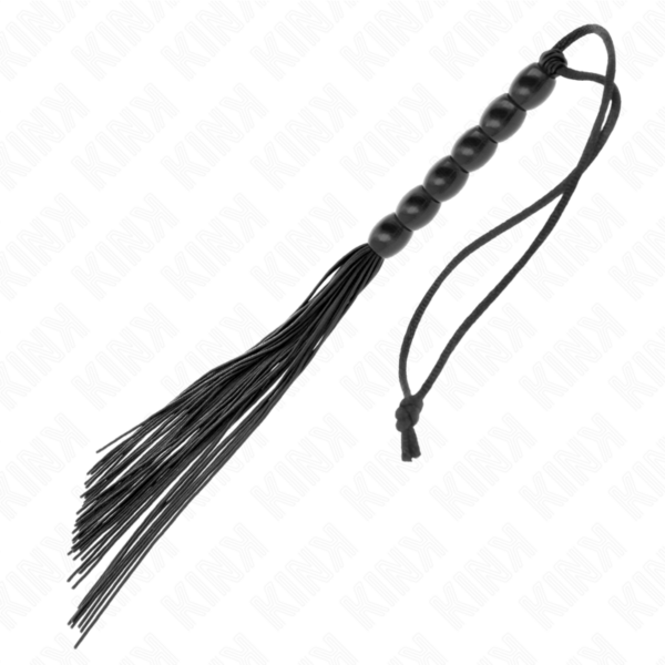 kink---mini-lÁtigo-de-silicona-con-agarre-6-bolas-negro-26-cm-4