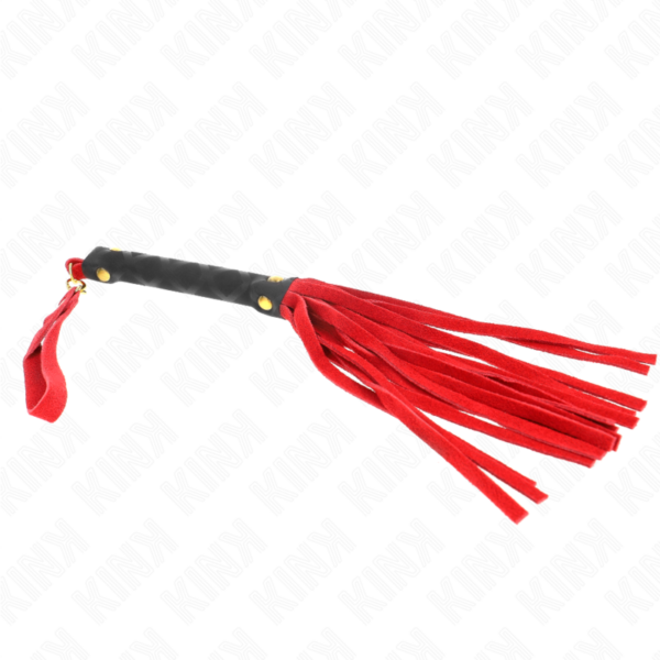 kink---lÁtigo-mini-piel-de-ante-rojo-30-cm-3