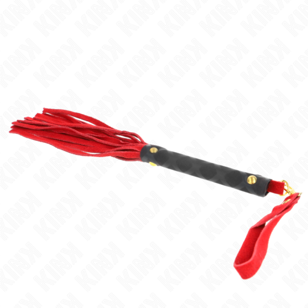 kink---lÁtigo-mini-piel-de-ante-rojo-30-cm-4