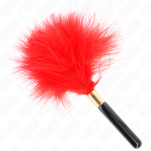 kink---plumas-para-cosquillas-metal-dorado-rojo-18-cm-0