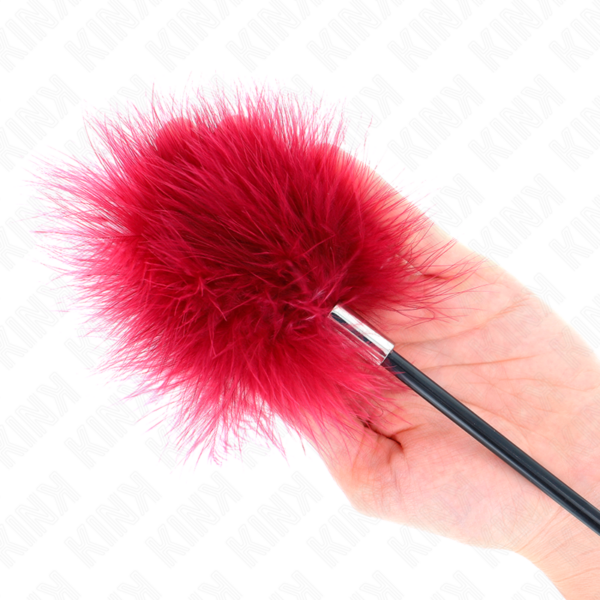 kink---plumas-para-cosquillas-con-paleta-forma-de-rosa-38-cm-4