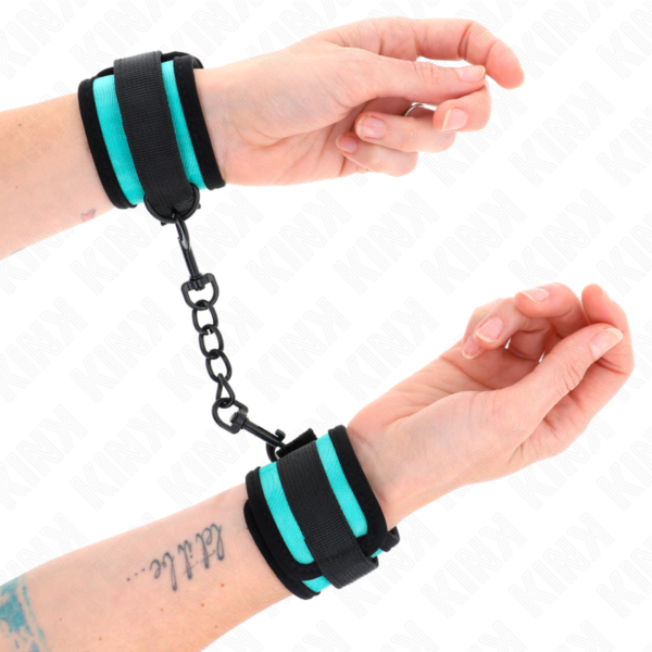 kink---muÑequeras-negro-azul-ajustable-18-32-cm-x-5-cm-2