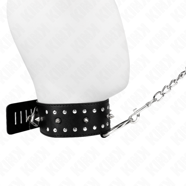 kink---collar-con-correa-65-cm-con-tachuelas-plateadas-modelo-1-ajustable-36-43-cm-x-5-cm-1