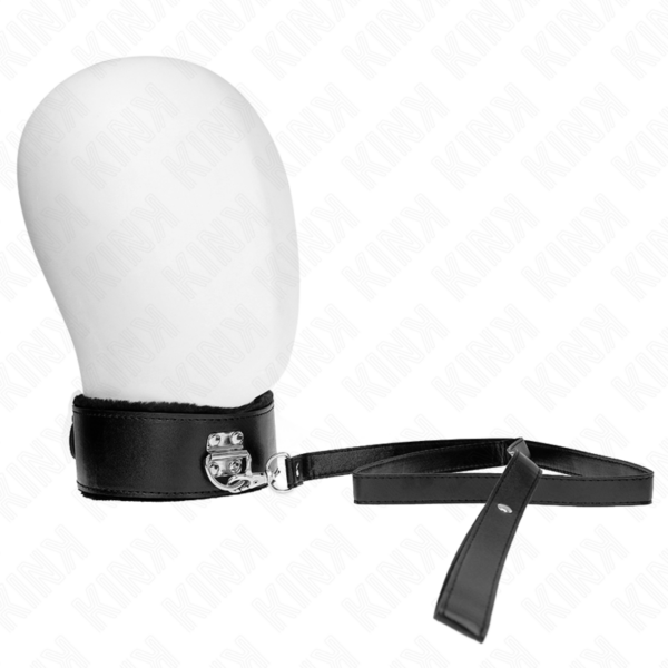 kink---collar-con-correa-116-cm-con-tachuelas-plateadas-modelo-4-negro-ajustable-40-48-cm-x-6-cm-1