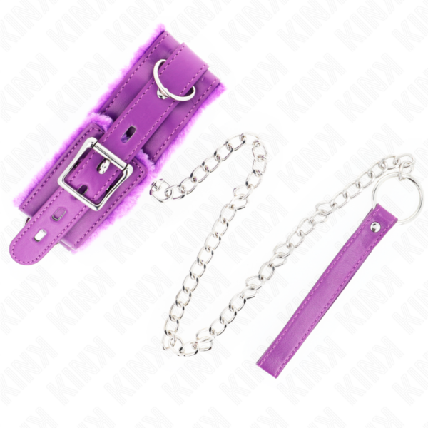 kink---collar-con-correa-65-cm-con-restricciones-morado-ajustable-36-42-cm-x-5.5-cm-3