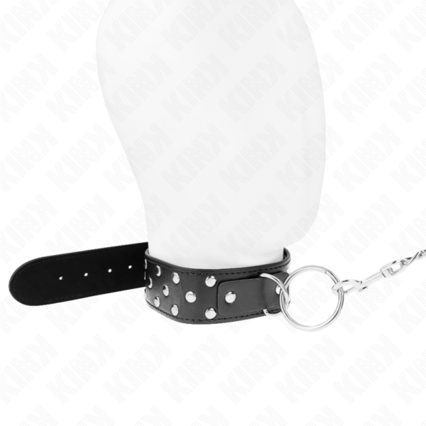 kink---collar-con-correa-65-cm-remache-anilla-negro-ajustable-36-50-cm-x-3.8-cm-1