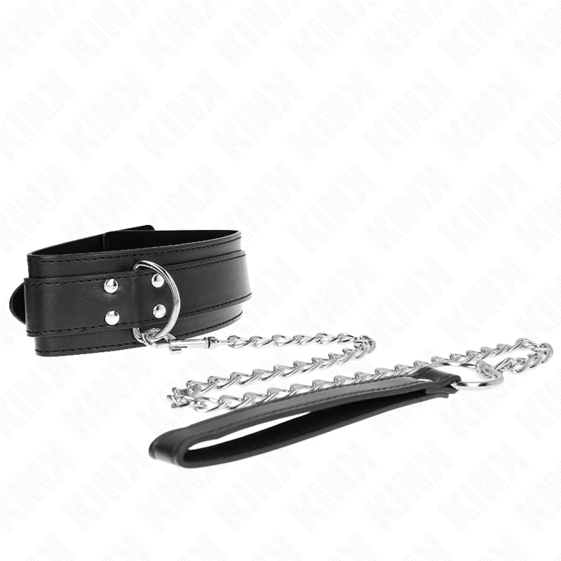 kink---collar-con-correa-65-cm-hebillas-plateadas-ajustable-33-46-cm-x-5.5-cm-0