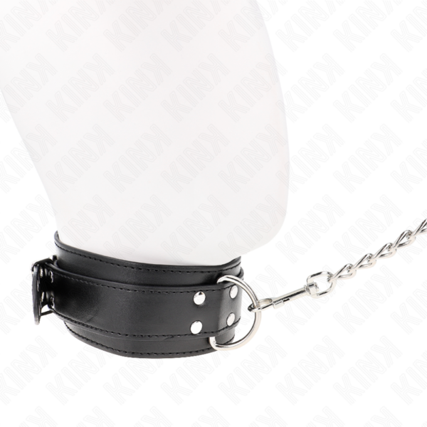 kink---collar-con-correa-65-cm-hebillas-plateadas-ajustable-33-46-cm-x-5.5-cm-2