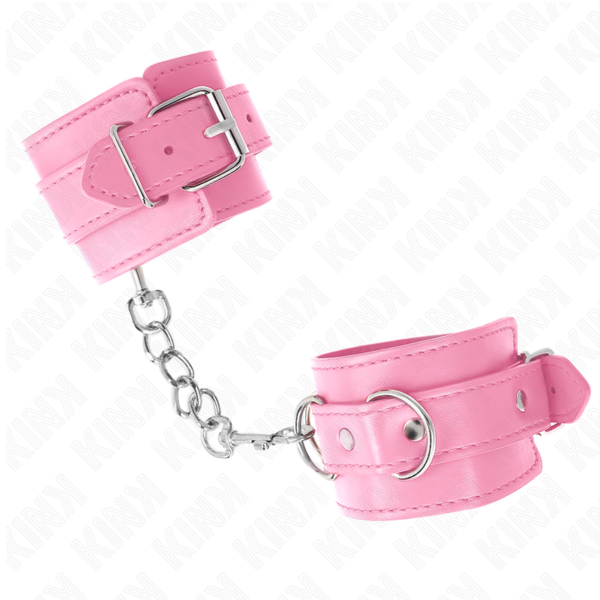 kink---muÑequeras-sencillas-rosa-ajustable-20-23-cm-x-5.5-cm-2