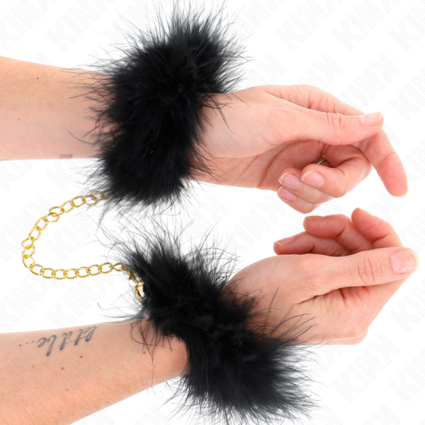 kink---esposas-de-plumas-negro-con-cadena-dorada-modelo-2-1