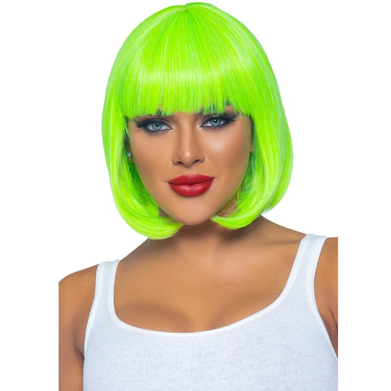 leg-avenue---peluca-bob-fluorescente-verde-neon-0