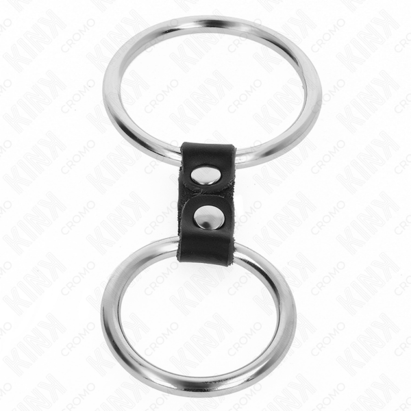kink---anillo-pene-doble-metal-3.7-cm-a-5-cm-conectados-por-correa-polipiel-modelo-2-2