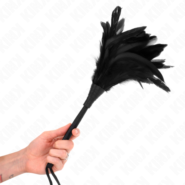 kink---plumas-de-pollo-para-cosquillas-con-forma-cuerno-de-criada-negro-36-cm-1