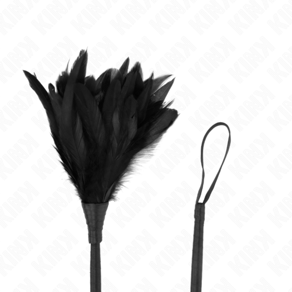 kink---plumas-de-pollo-para-cosquillas-con-forma-cuerno-de-criada-negro-36-cm-3