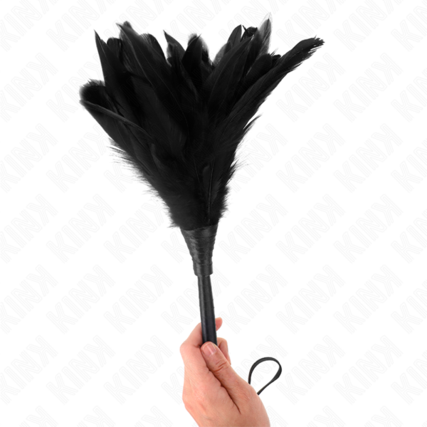 kink---plumas-de-pollo-para-cosquillas-con-forma-cuerno-de-criada-negro-36-cm-2