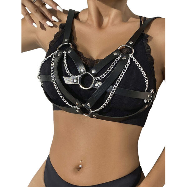 subblime---953713-cinturÓn-de-bondage-punk-hebilla-metal-negro-talla-Única-1