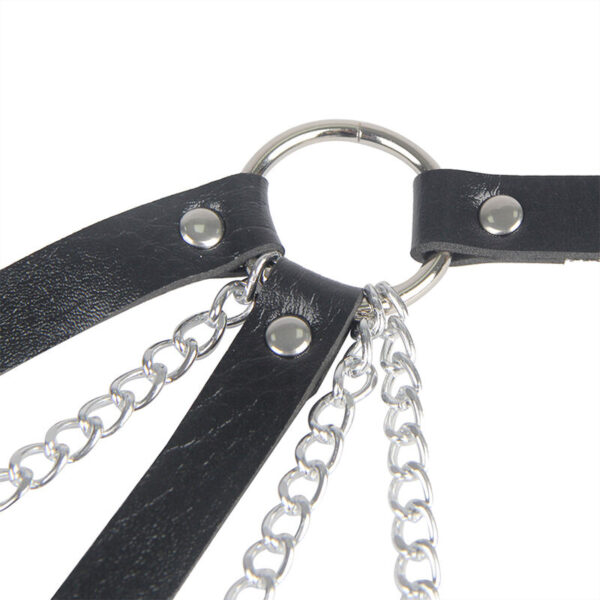 subblime---953713-cinturÓn-de-bondage-punk-hebilla-metal-negro-talla-Única-4