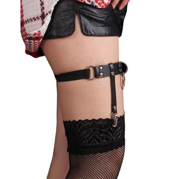 subblime---953744-liga-punk-de-cuero-ajustable-negro-talla-Única-2