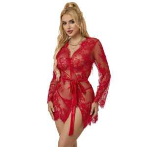 subblime---953782-camisÓn-de-encaje-+-tanga-rojo-l/xl-0