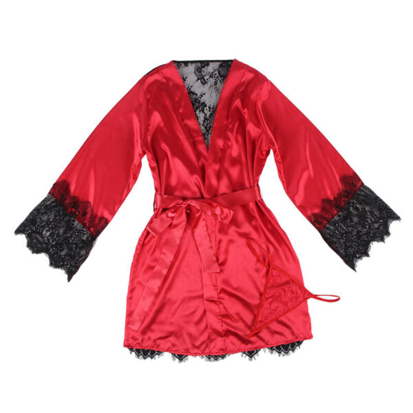subblime---954024-camison-de-encaje-espalda-transparente-+-tanga-rojo/negro-l/xl-3