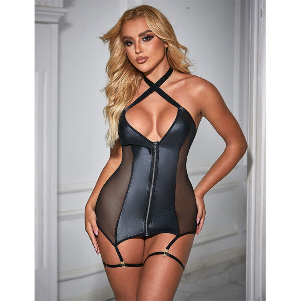 subblime---954444-vestido-sexy-de-rejilla-cuero-negro-s/m-7