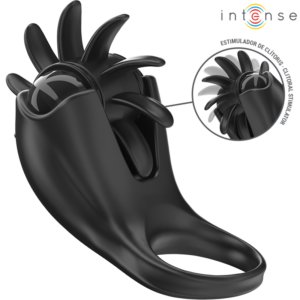 intense---mabel-anillo-vibrador-10-vibraciones-con-estimulador-de-clÍtoris-negro-0