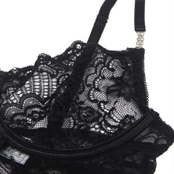 subblime---954185-babydoll-de-encaje-con-tirantes-ajustables-negro-s/m-7