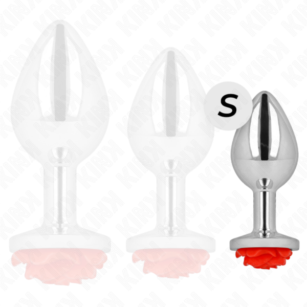 kink---plug-anal-rosa-roja-talla-s-2