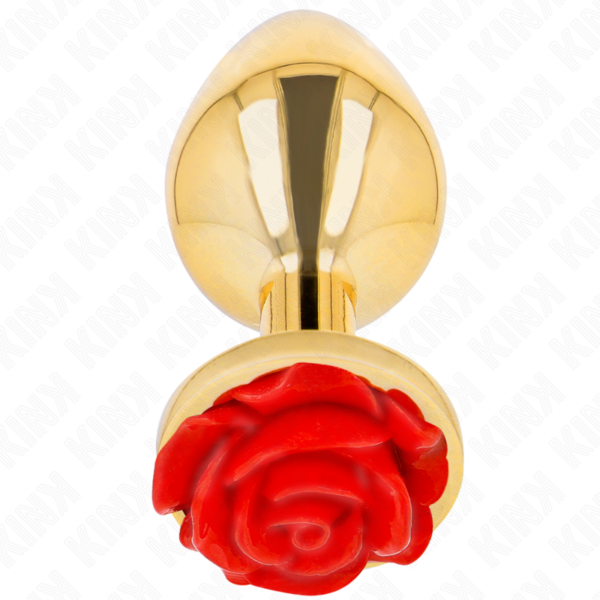 kink---plug-anal-dorado-rosa-roja-talla-l-1