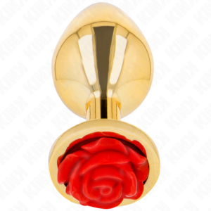 kink---plug-anal-dorado-rosa-roja-talla-s-0