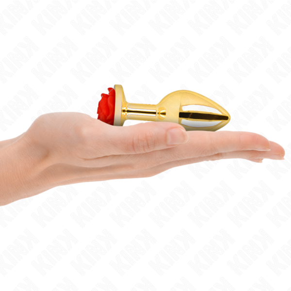 kink---plug-anal-dorado-rosa-roja-talla-m-2