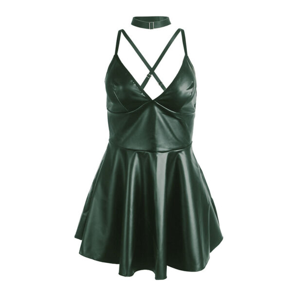 subblime---955434-vestido-con-tirantes-de-cuero-verde-s/m-4
