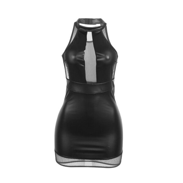 subblime---955472-vestido-cuello-halter-con-transparencias-negro-s/m-3