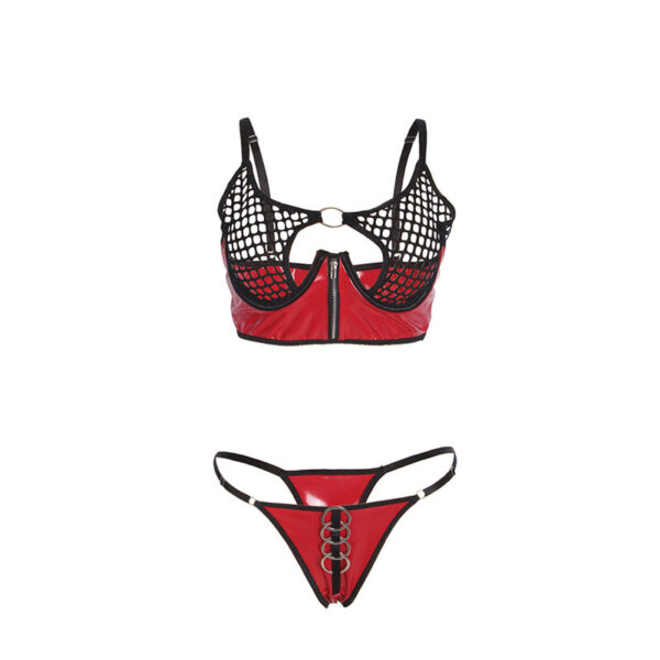 subblime---955540-conjunto-sujetador-con-cremallera-de-malla-de-charol-rojo-l/xl-3