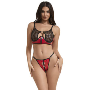 subblime---955540-conjunto-sujetador-con-cremallera-de-malla-de-charol-rojo-l/xl-0