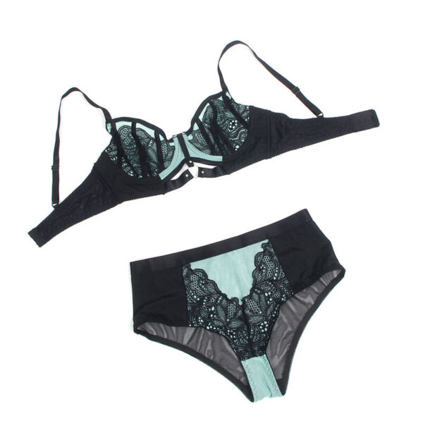 subblime---955564-conjunto-sujetador-con-cremallera-de-malla-de-charol-verde-l/xl-6