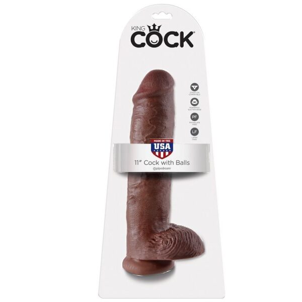 king-cock---11-pene-realistico-marron-28-cm-1